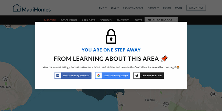 This AgentFire Social Site Lock Gets More Real Estate Leads